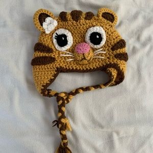 Hand Knit Baby Margret Hat From Daniel Tiger